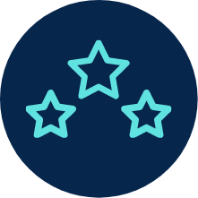 stars in a circle